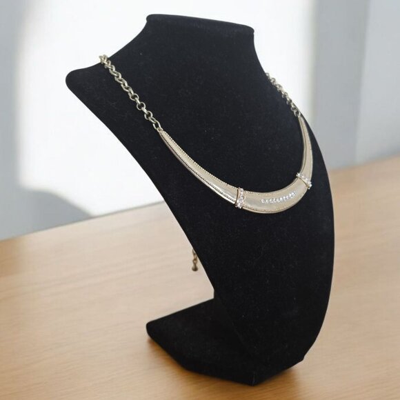 Chico's Dariya Goldtone Collar Necklace - Picture 2 of 6